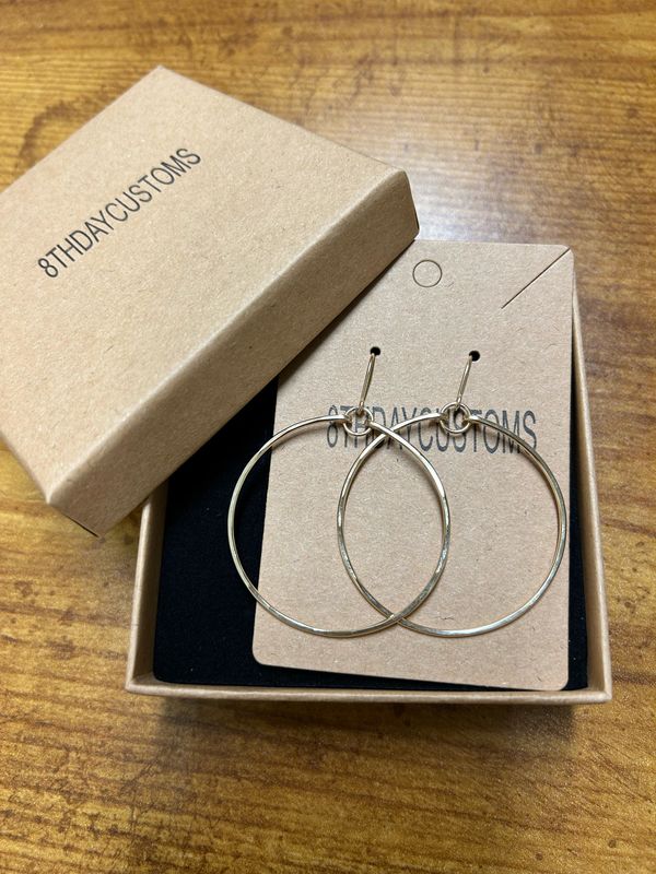 14K Gold Filled Hoop Earrings