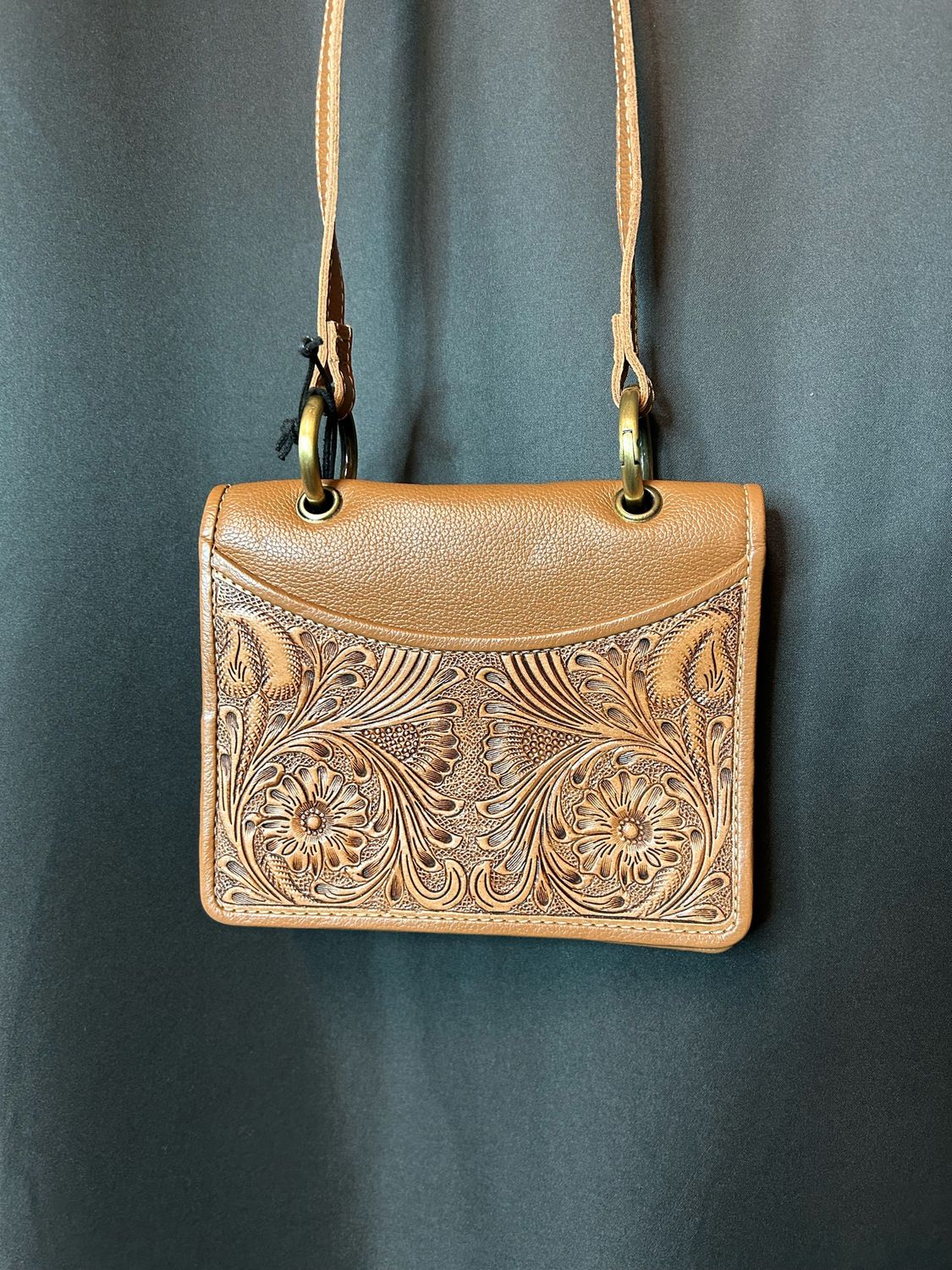 Breeze Wind Hand-Tooled Bag