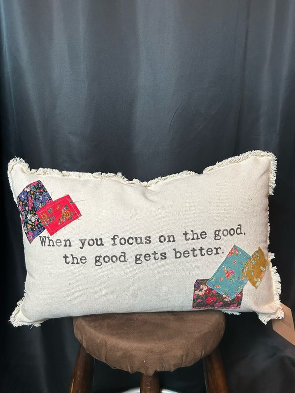 The Good Gets Better Pillow