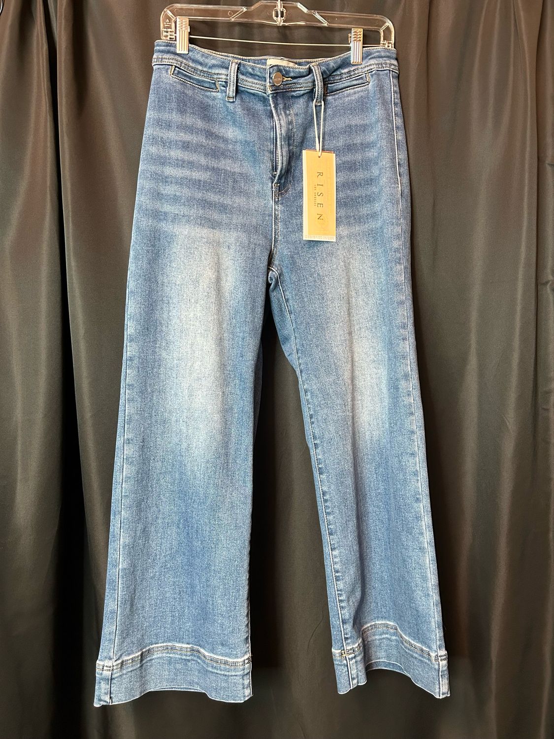 Risen Medium Straight Leg Cuffed Jean