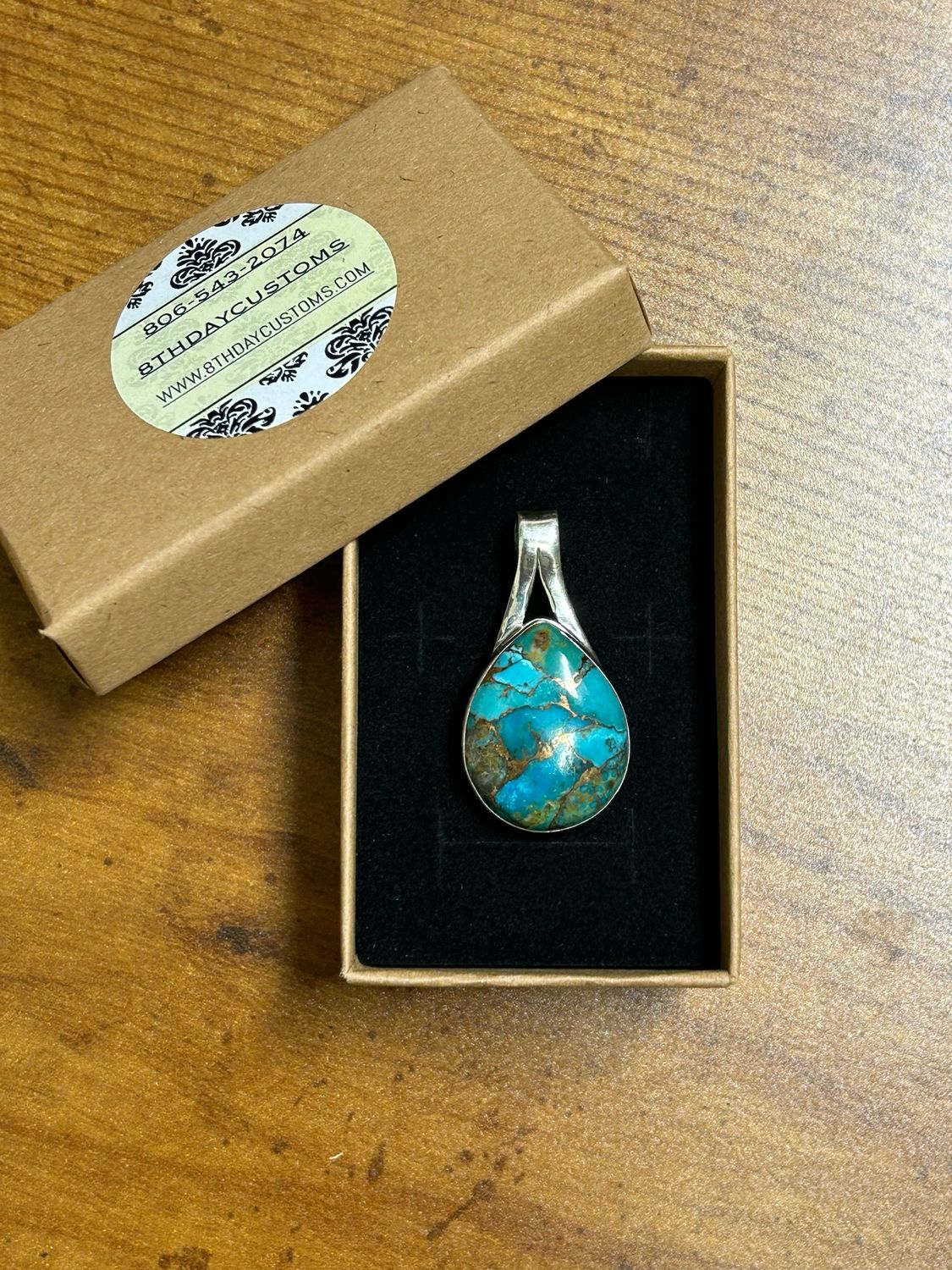 Ocean Teardrop Pendant