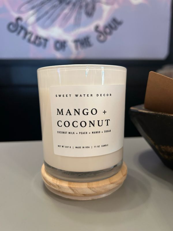 Mango + Coconut Candle