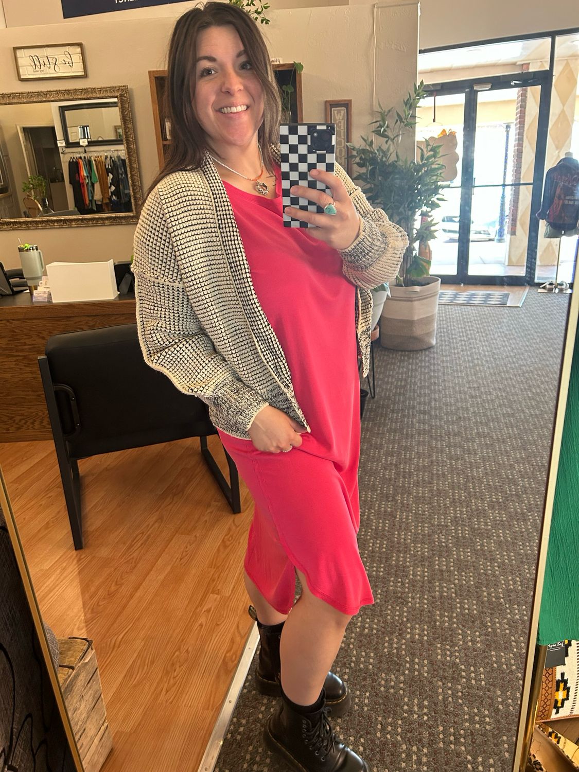 Textured Cardigan