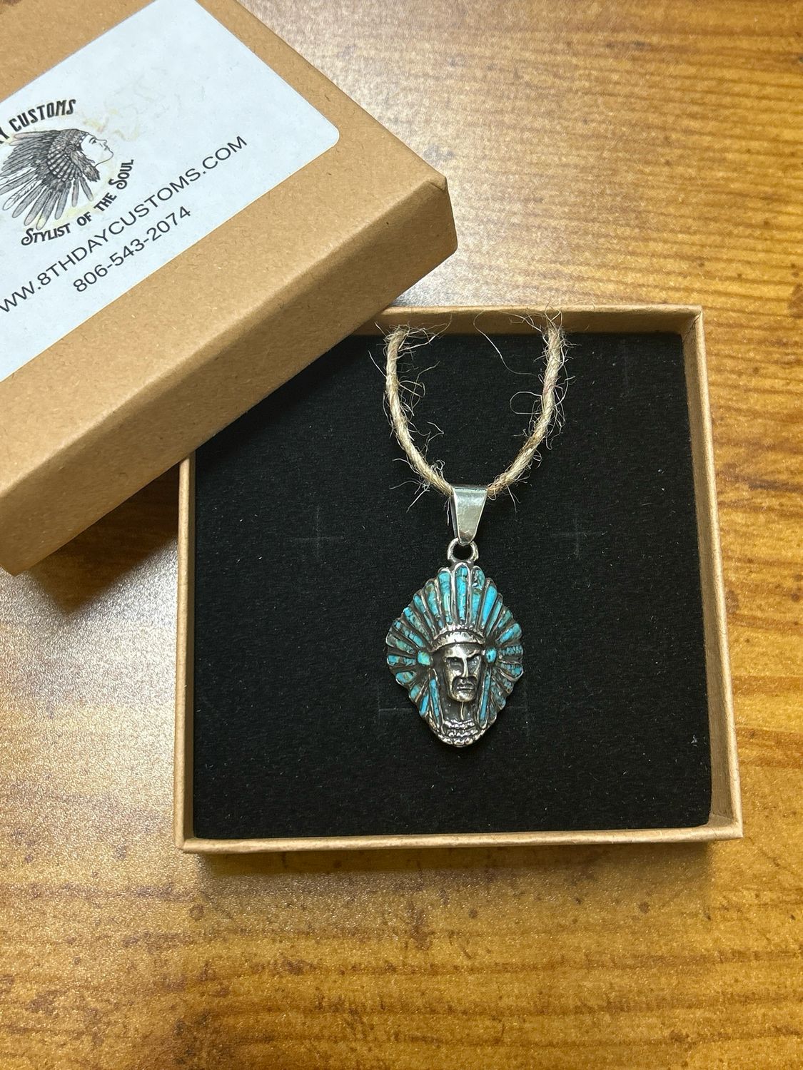 Indian Head Pendant