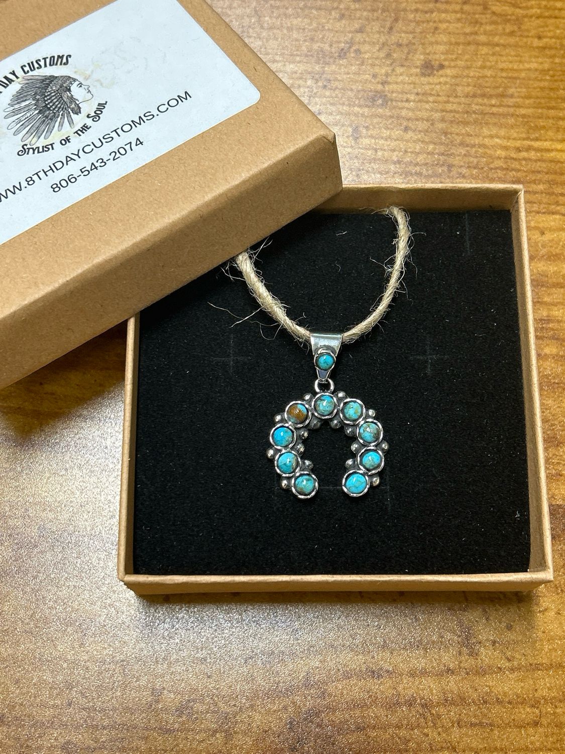 Turquoise Naja Pendant