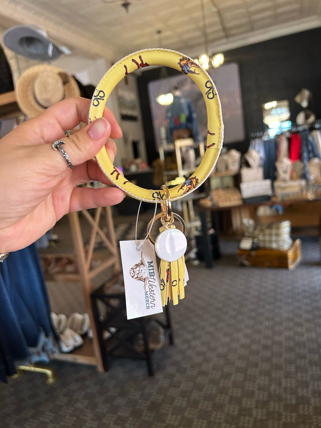 Cowboy Bangle Keyring