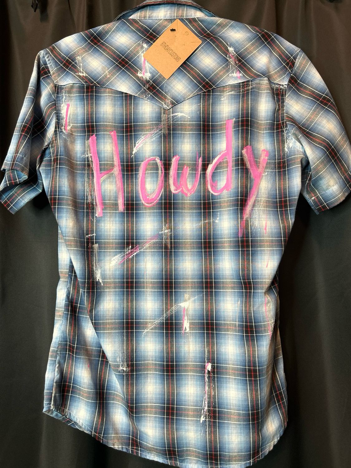 Custom Vintage Pearl Snaps, Style: Howdy - Small