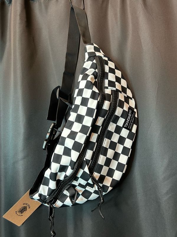 Checkered Sling Bag