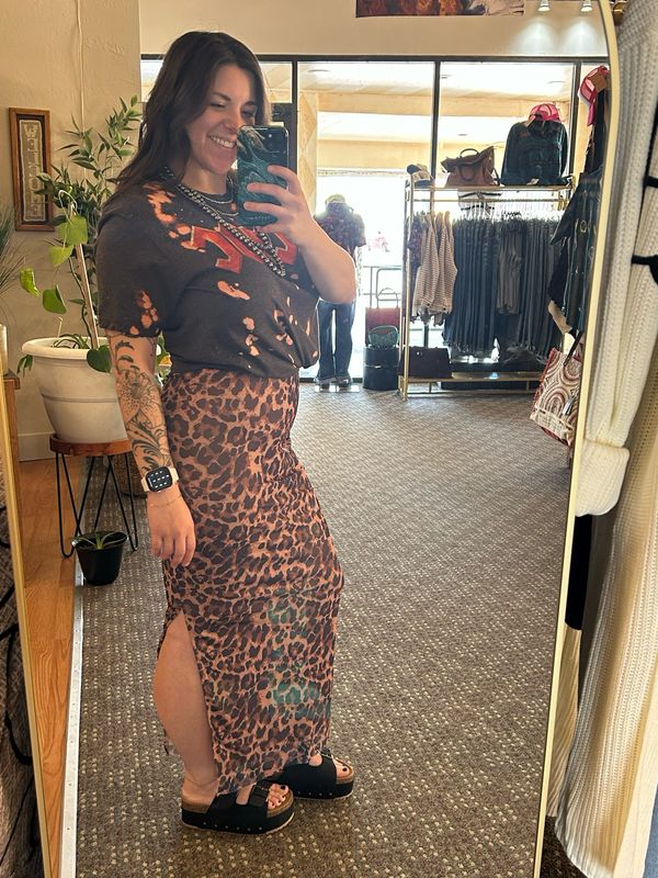 Cheetah Skirt