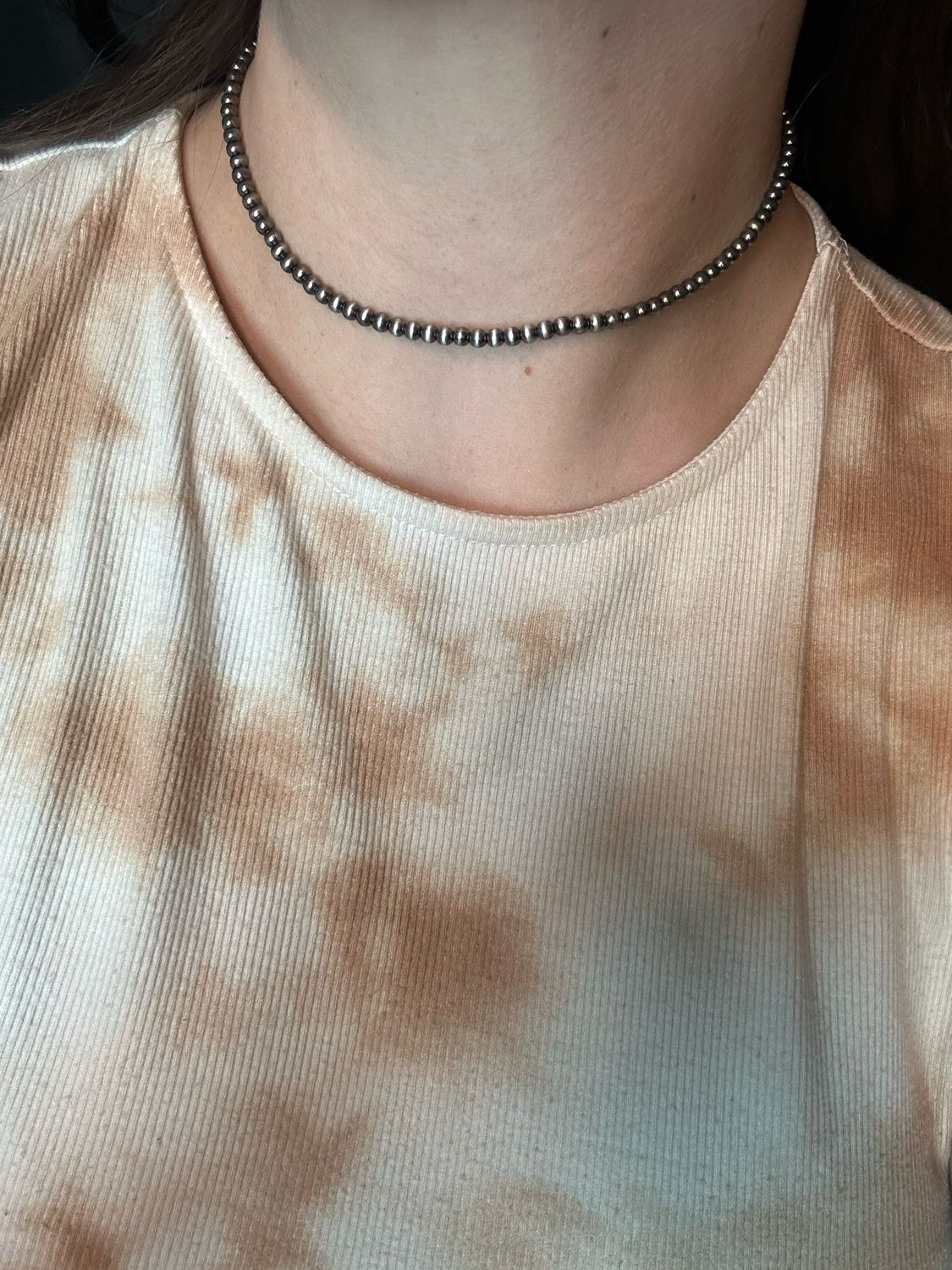 3MM Faux Navajo Pearls