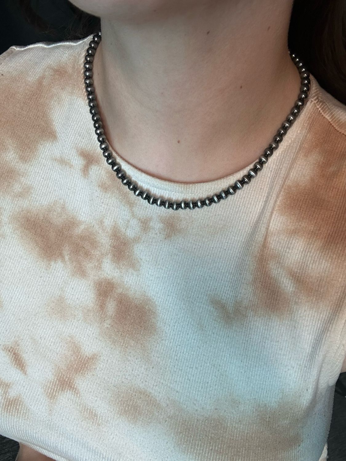 5MM Faux Navajo Pearls