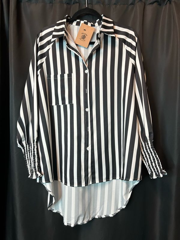 Striped Button Down Shirt