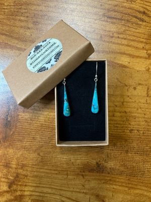 Long Teardrop Earrings