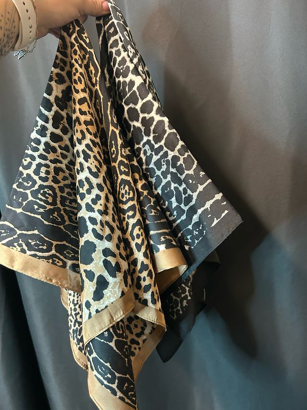 Cheetah Wild Rag Scarf