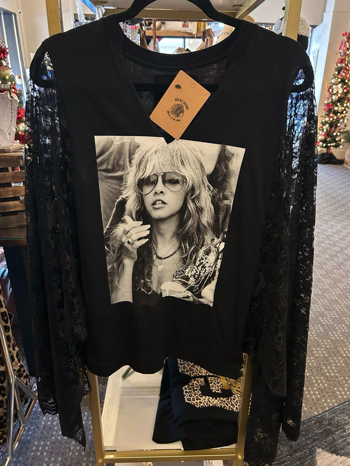 Stevie Nicks Batwing Shirt - One Size Fits