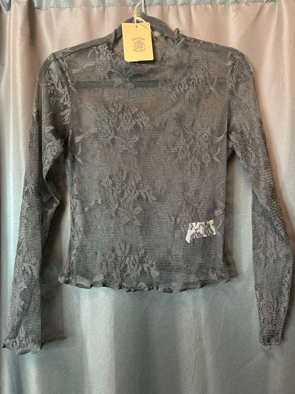 Black Lace Top