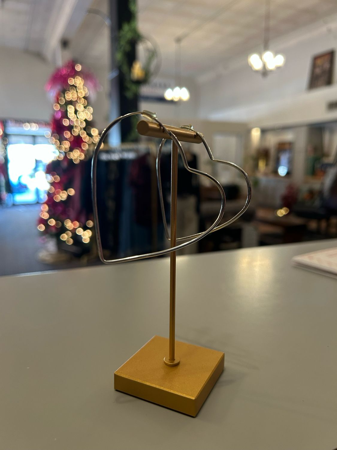 Sterling Silver Heart Earrings