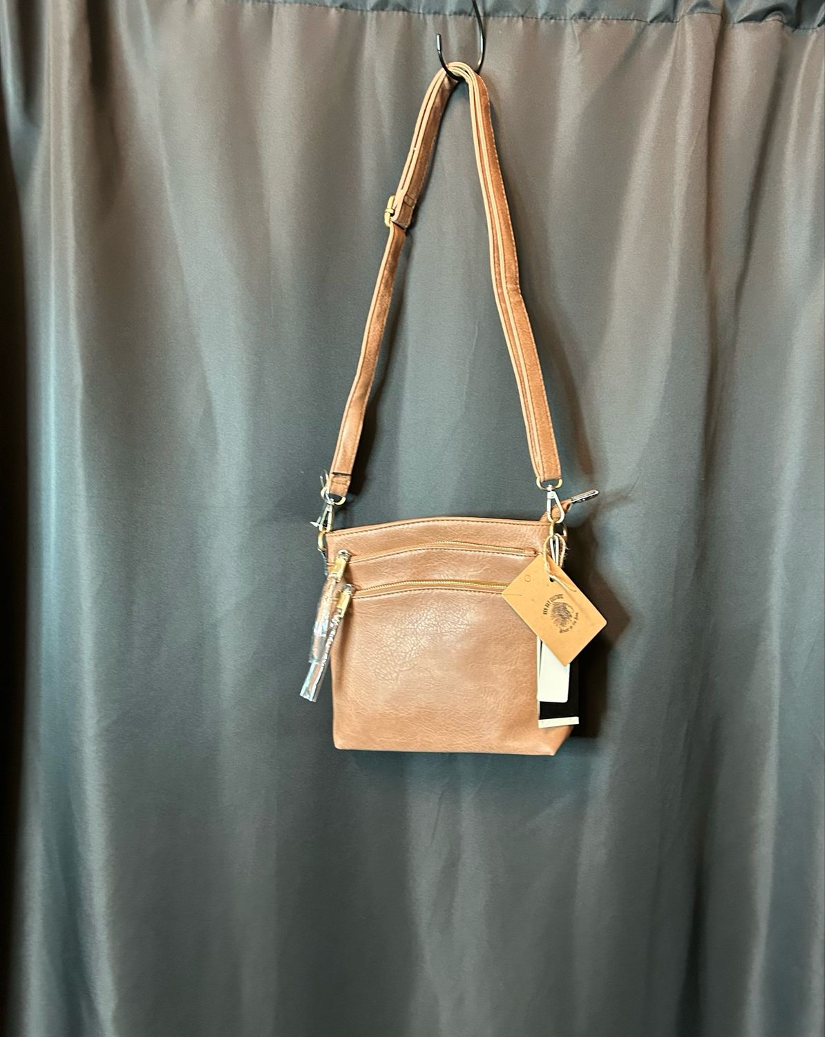 Vegan Leather Satchel Bag