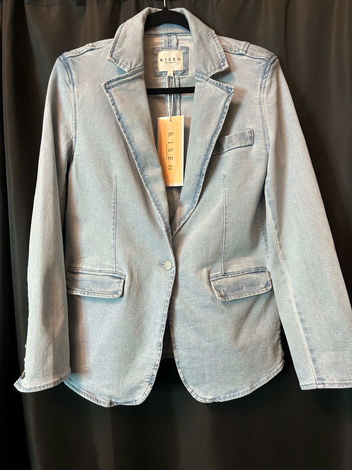 Risen Denim Blazer