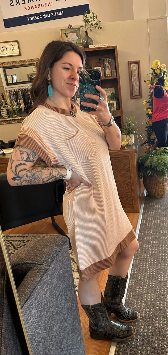 Color Block Dress