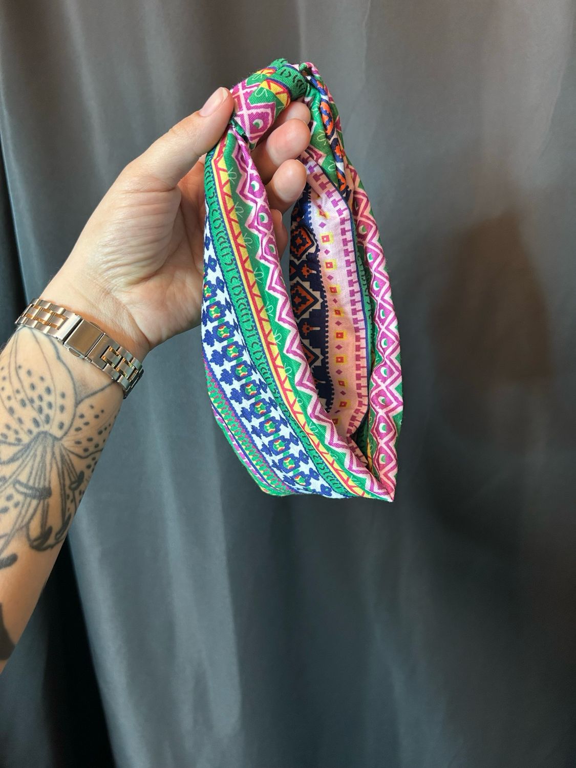 Boho Headband, Color: Green