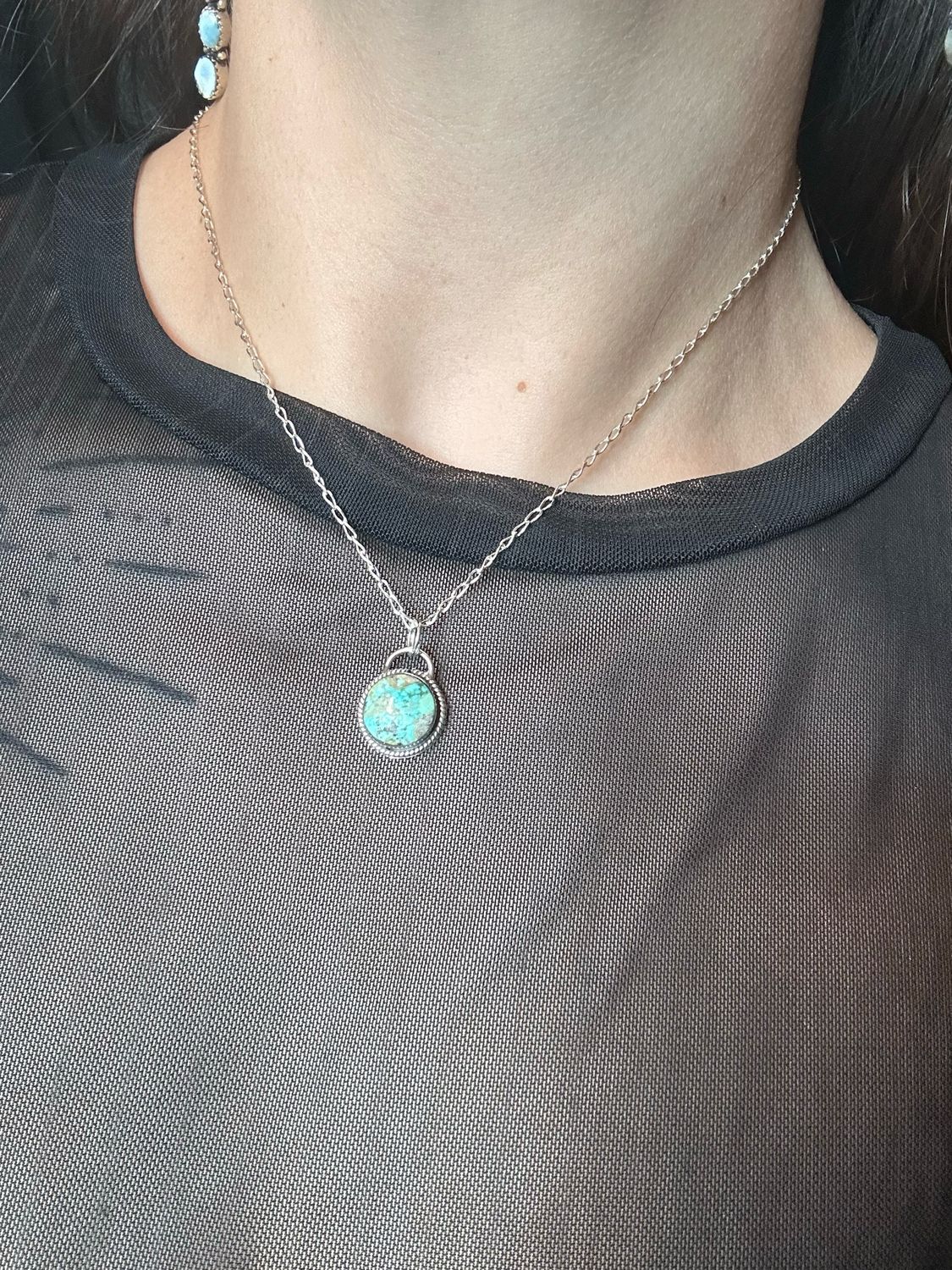Circle Pendant Necklace
