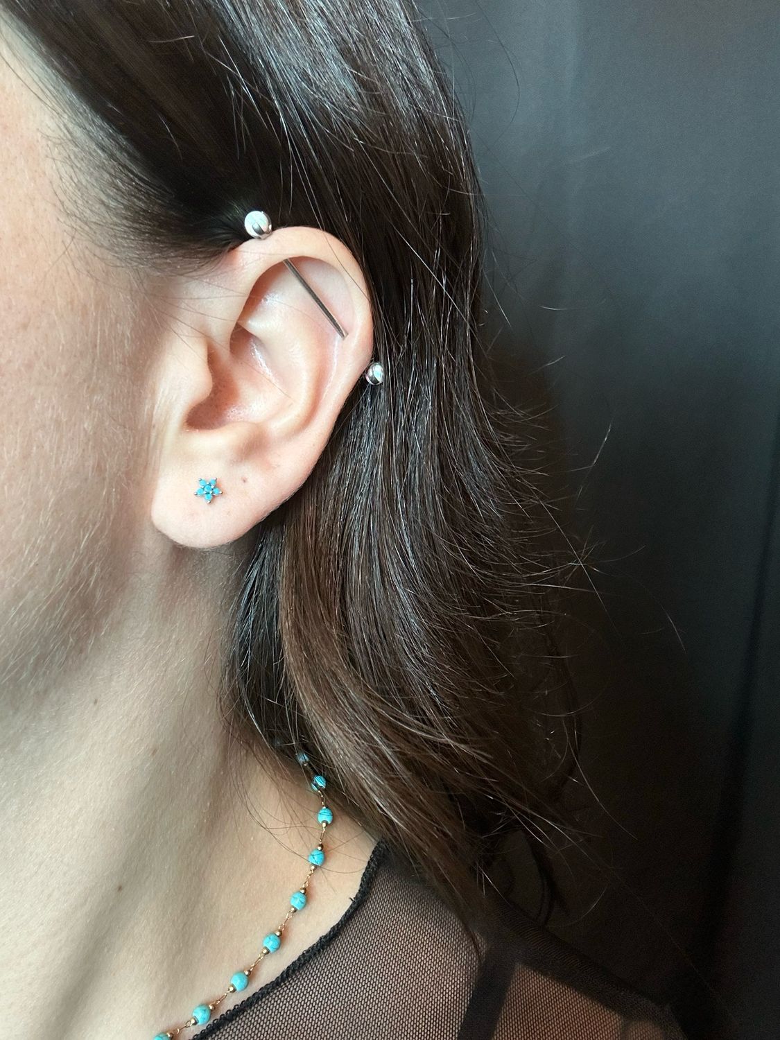 Tiny Flower Earrings