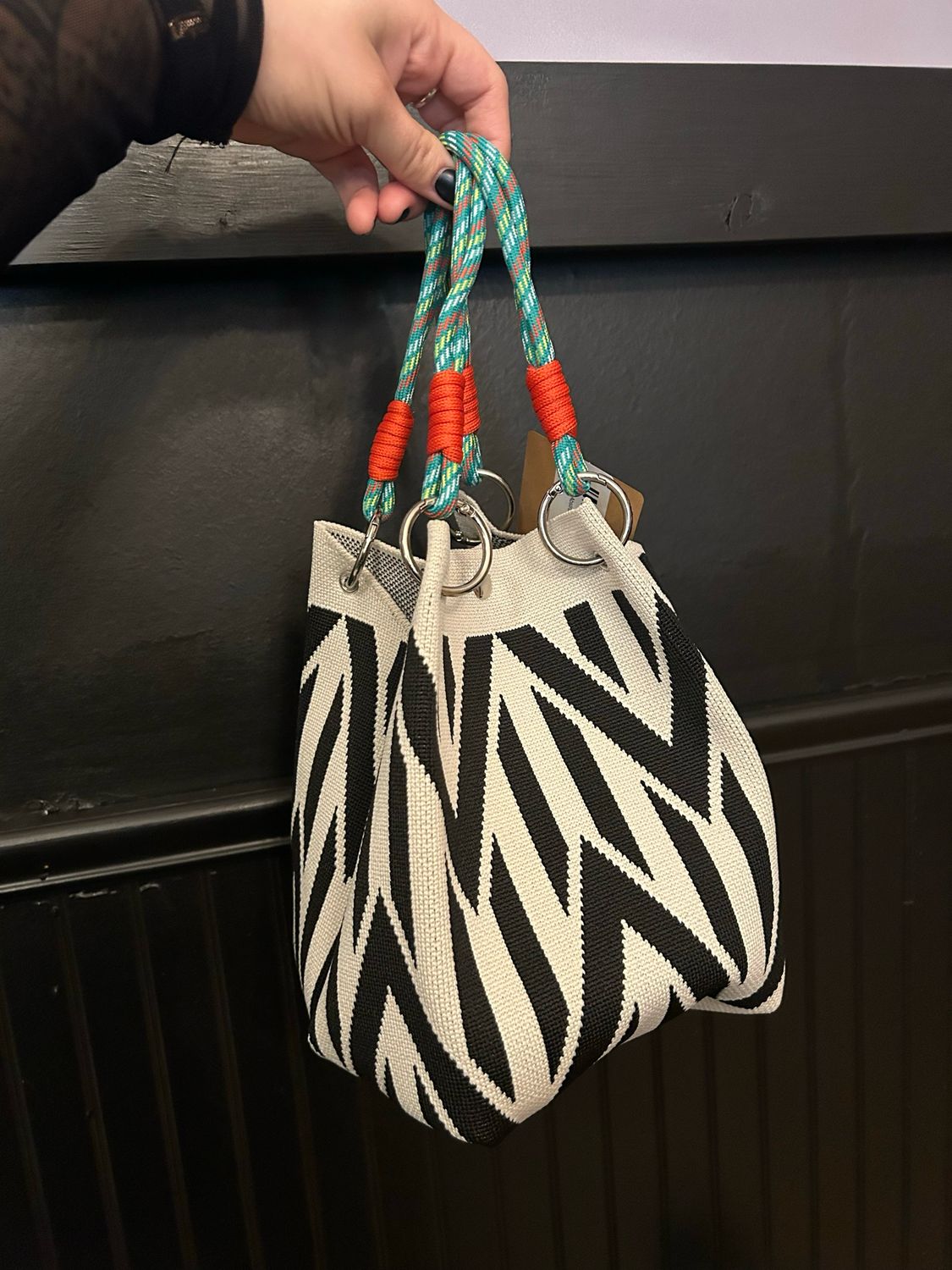 Bucket Bag, Color: Abstract
