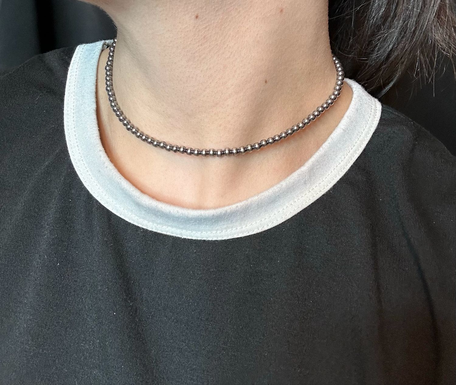 4MM Navajo Pearls - 14"