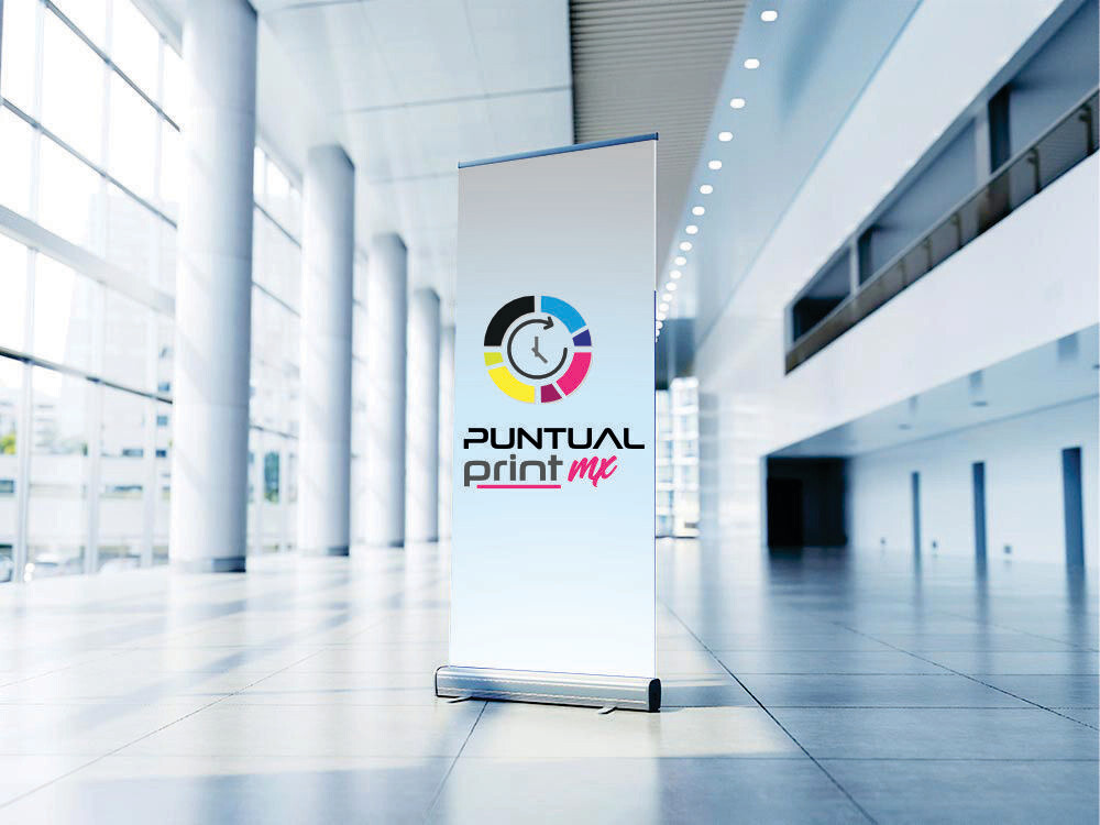 ESTRUCTURA DE ROLL UP DE 80X 200 CM