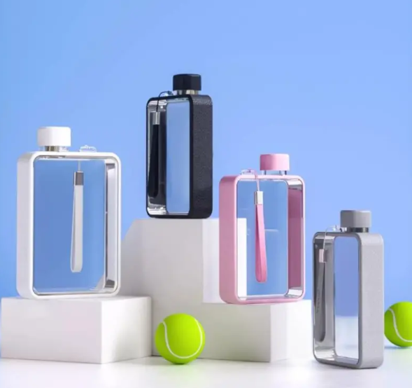 Modern and Trendy Flat Water Bottle