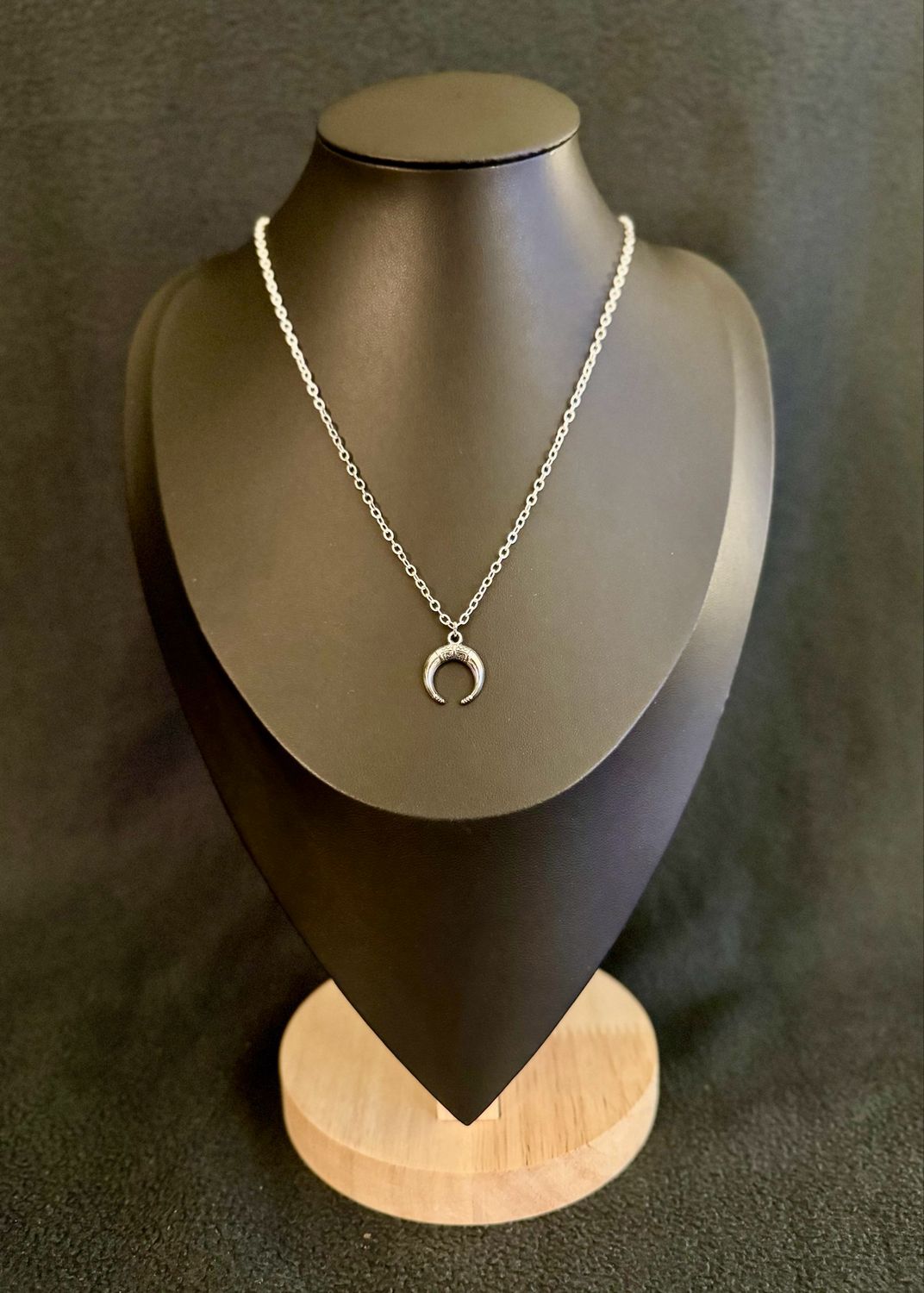 Moon Pendant Necklace