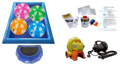 Quattro Water Ball TPU + Piscine 7x6 + Motore