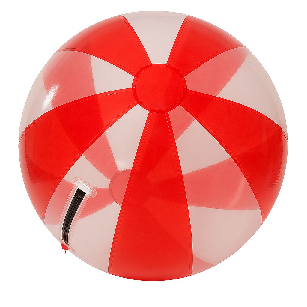 Water ball, sfera per laghetti PVC Rosso 1,9m