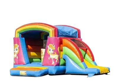Mini Multigioco Unicorno Giochi Gonfiabili