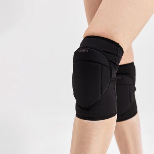 Queen knee pads - Sleek Black Pro 4