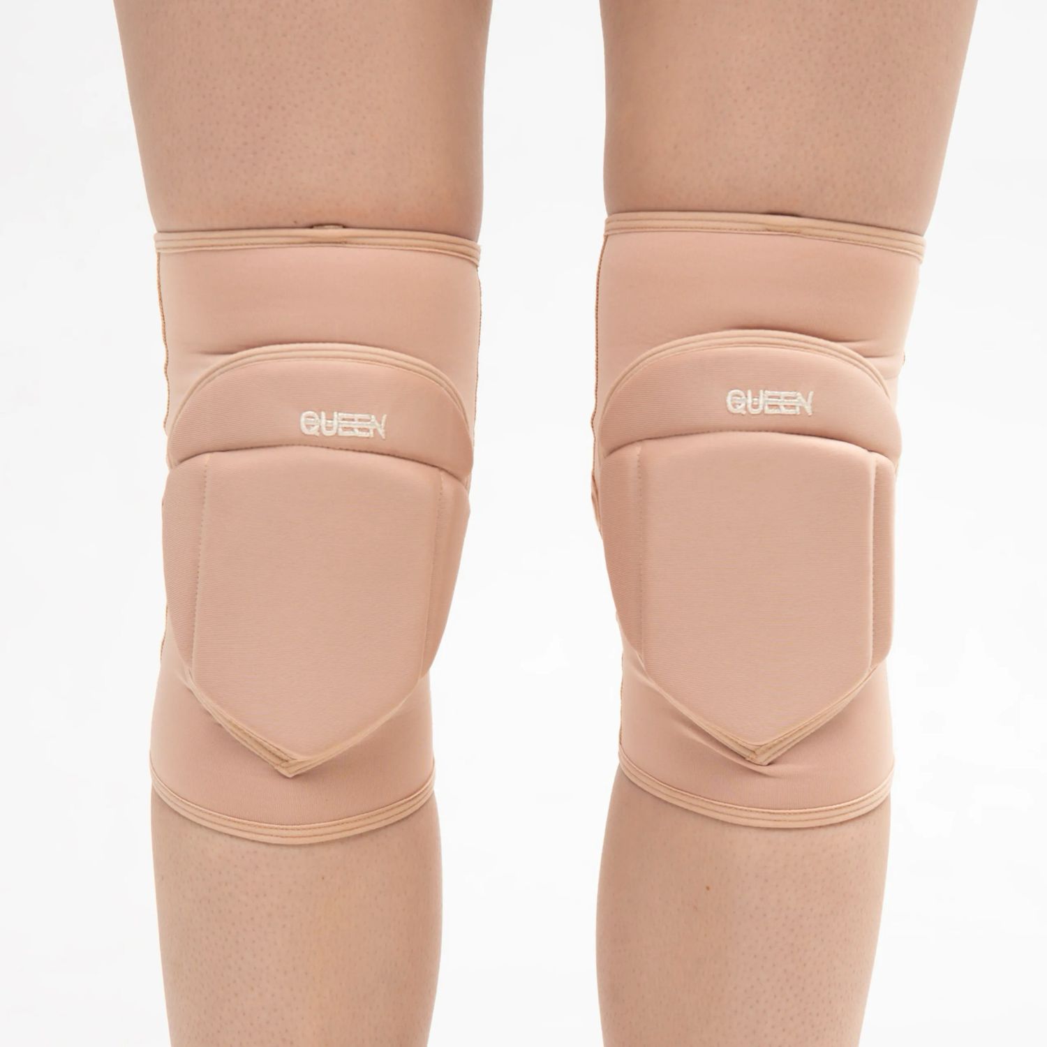 Queen Classic Kneepads Pro 4 - Latte