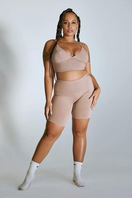 Cxix- Taupe biker short