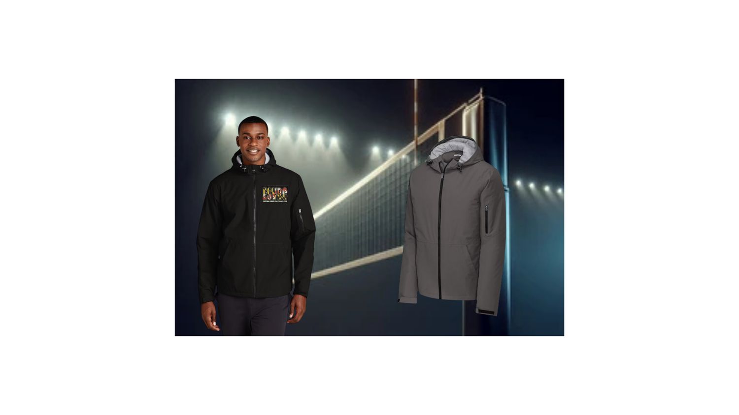 Waterproof Insulated Jacket Embroidered Logo