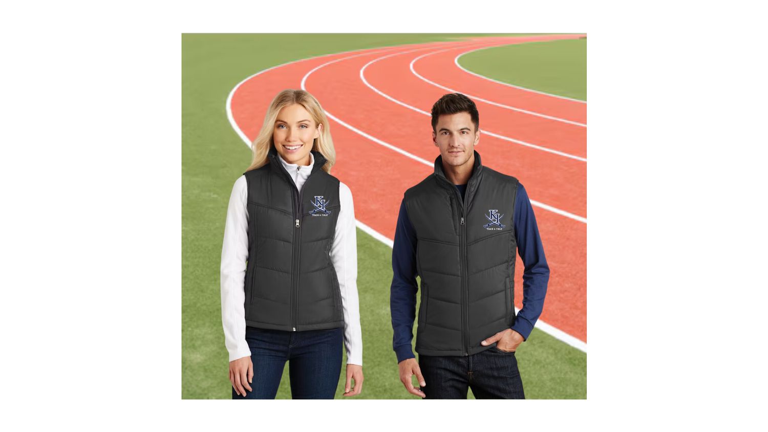 KI Port Authority Puffy Vest Embroidered Logo