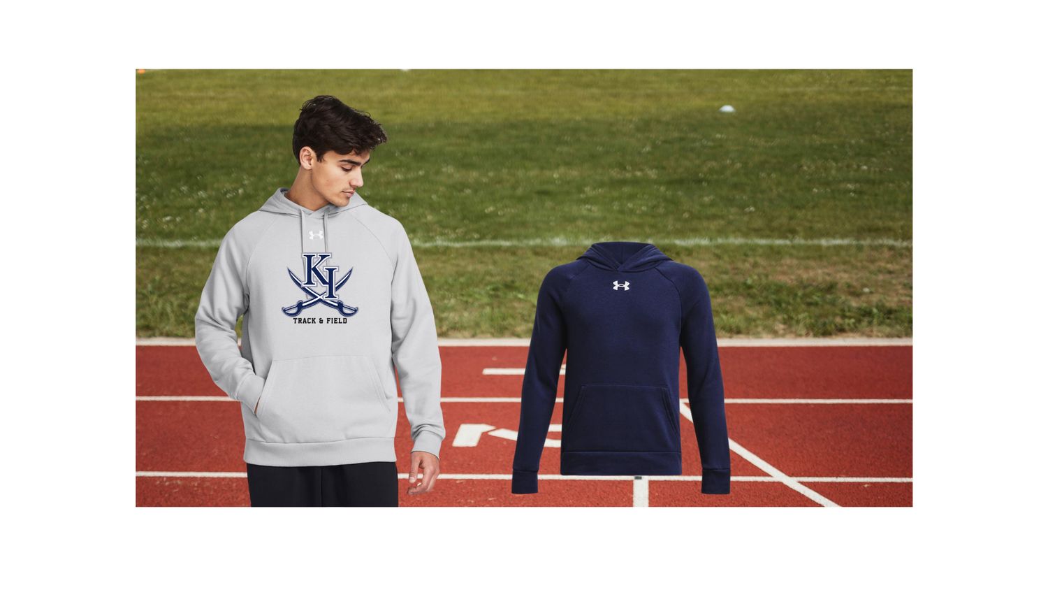 KI Under Armour Men's Rival Fleece Hoodie