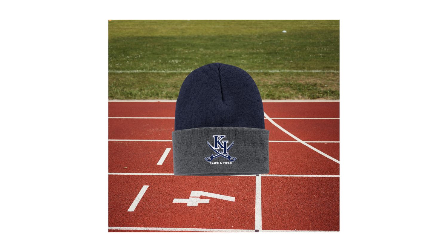 KI Embroidered  Beanie