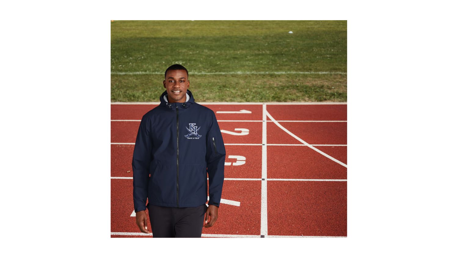 KI Sport Tek Waterproof Insulated Jacket Embroidered Logo