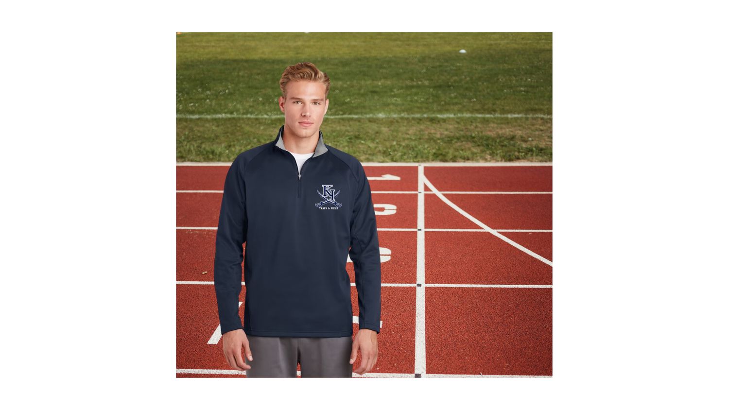 KI Sport Tek Fleece 1/4 Zip Pullover