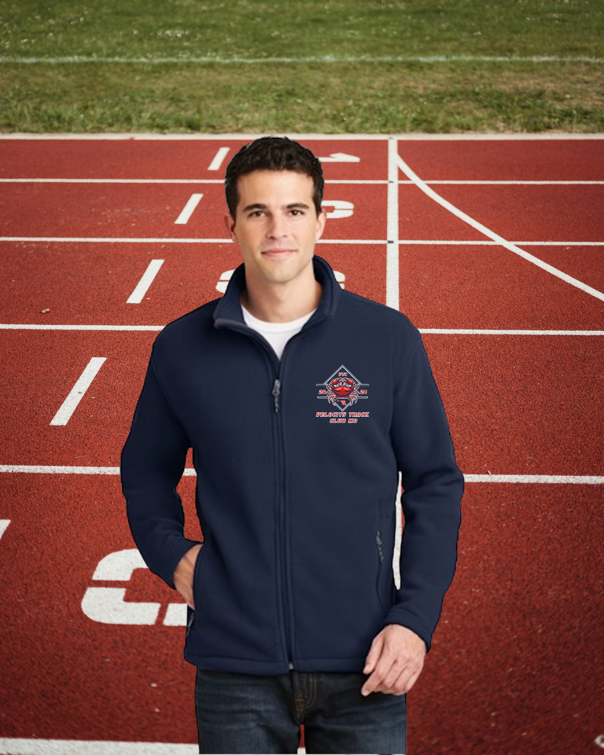 VTC Port Authority Full Zipper Fleece Embroidered Logo