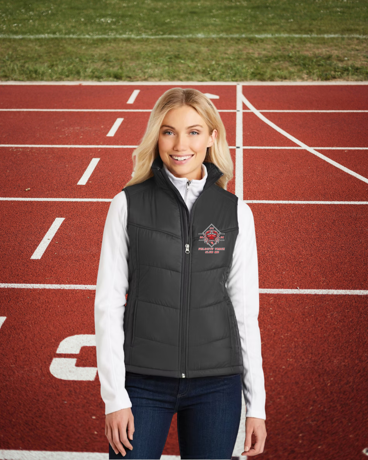 VTC Port Authority Puffy Vest Embroidered Logo