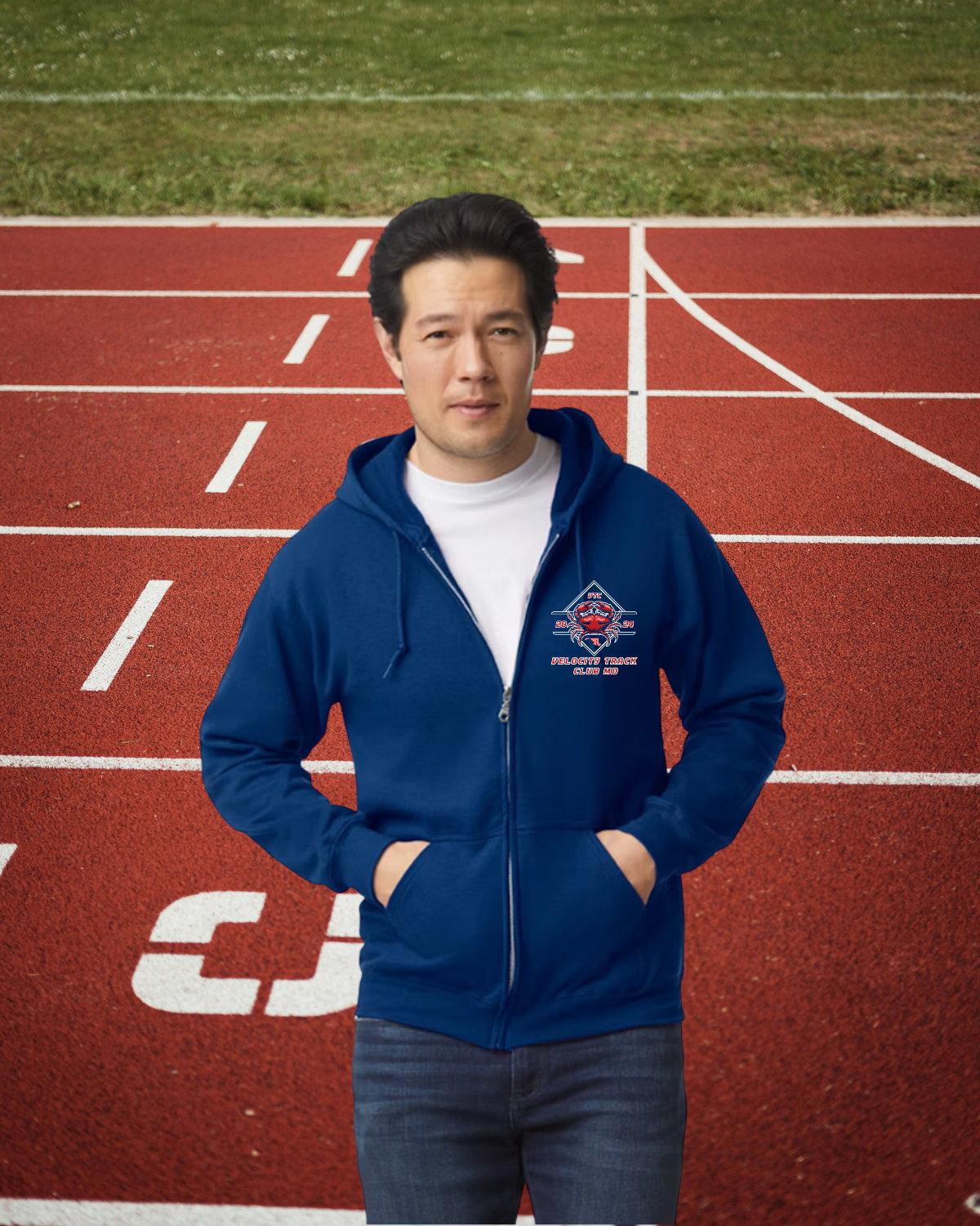 VTC  Gildan Adult Unisex Heavy Blend 50/50  Full Zip Hoodie
