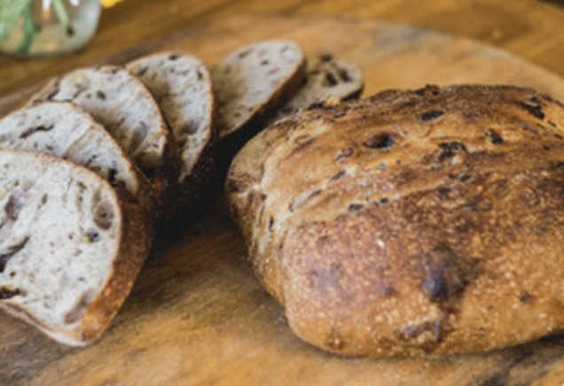 Apple Raisin Walnut Bread