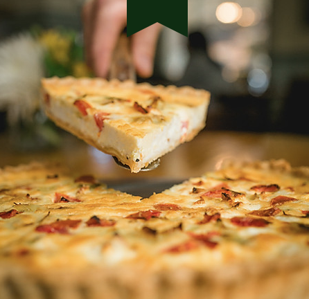 Spinach Tomato Feta Quiche