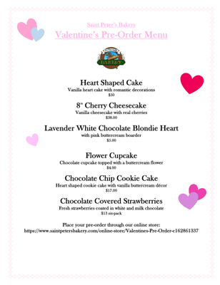 Valentine&#39;s Pre-Order
